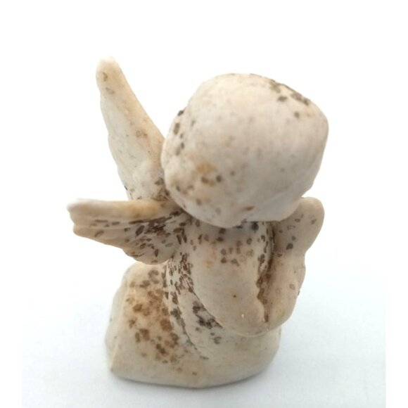 Ceramic Angel Figure Vintage Kneeling Praying Japan Holiday Christmas 2.25 Inch - Picture 7 of 14